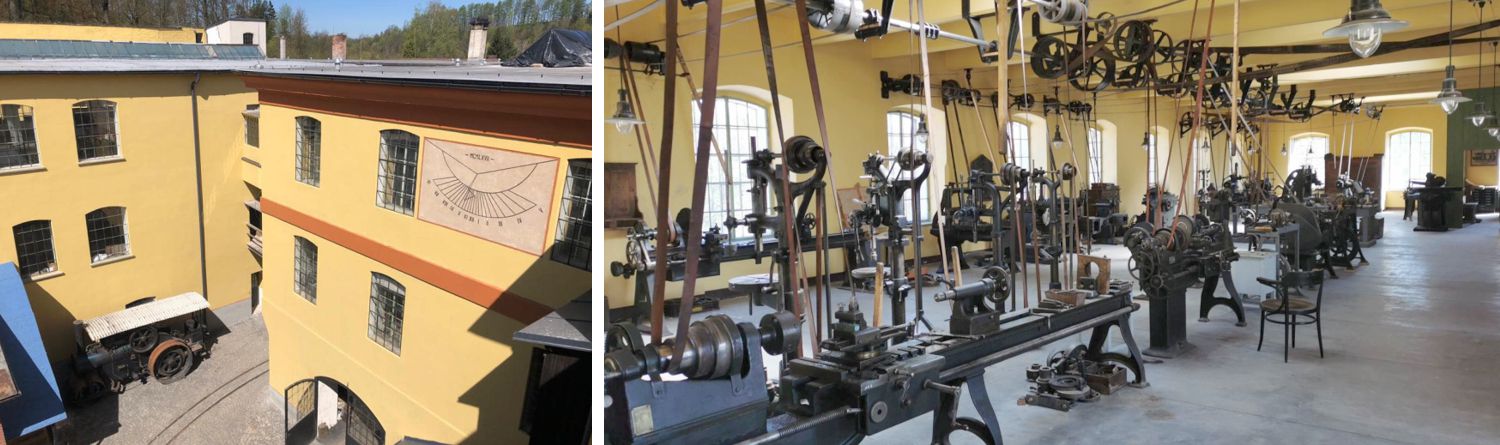 Muzeum starých strojů - Vonwillerova textilní továrna v Žamberku
